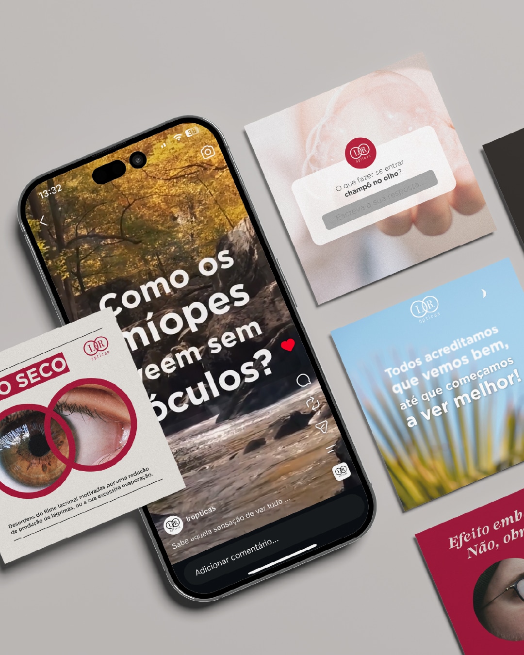 L&R Ópticas project preview