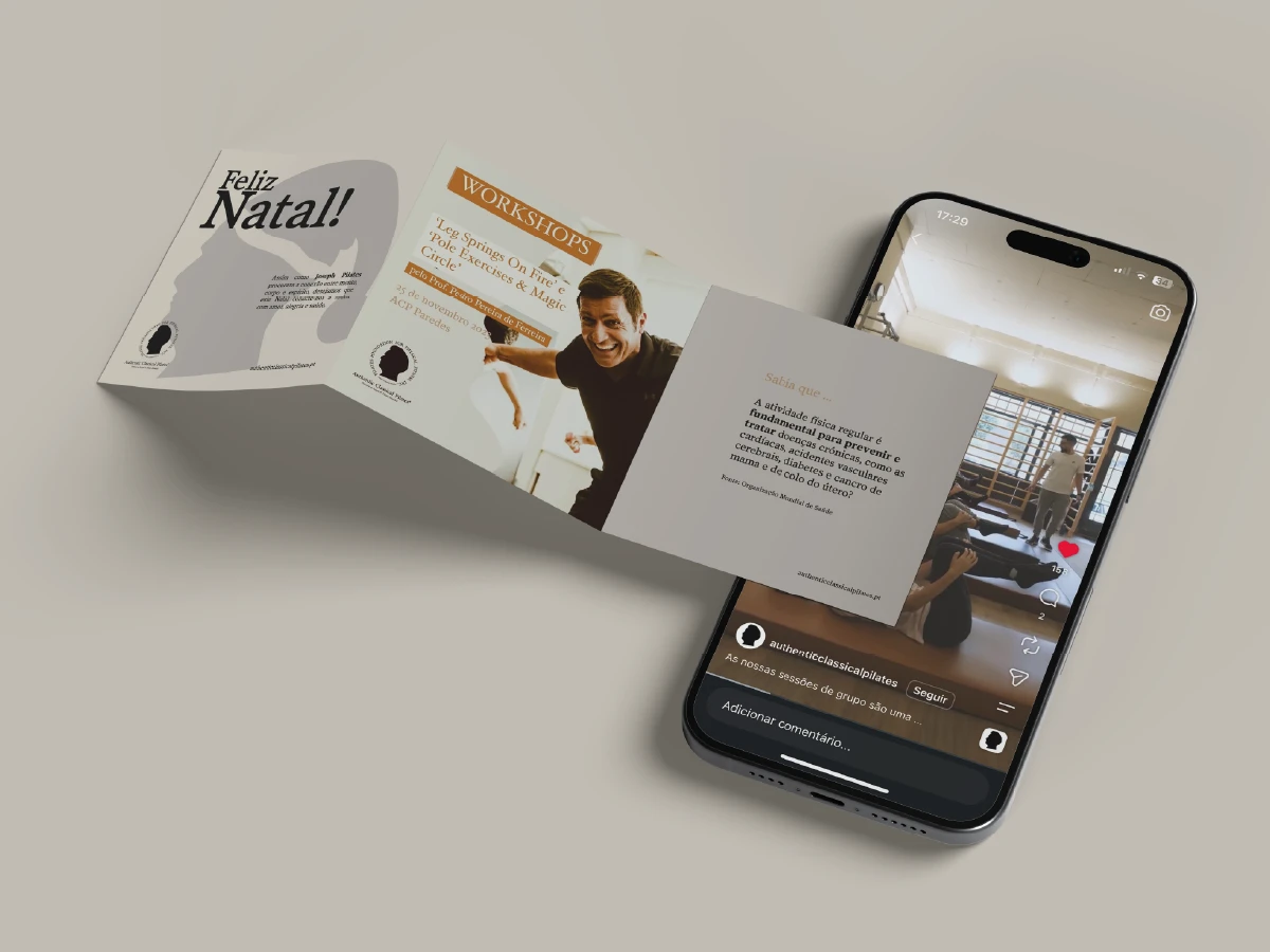 Pré-visualização do projeto Authentic Classical Pilates
