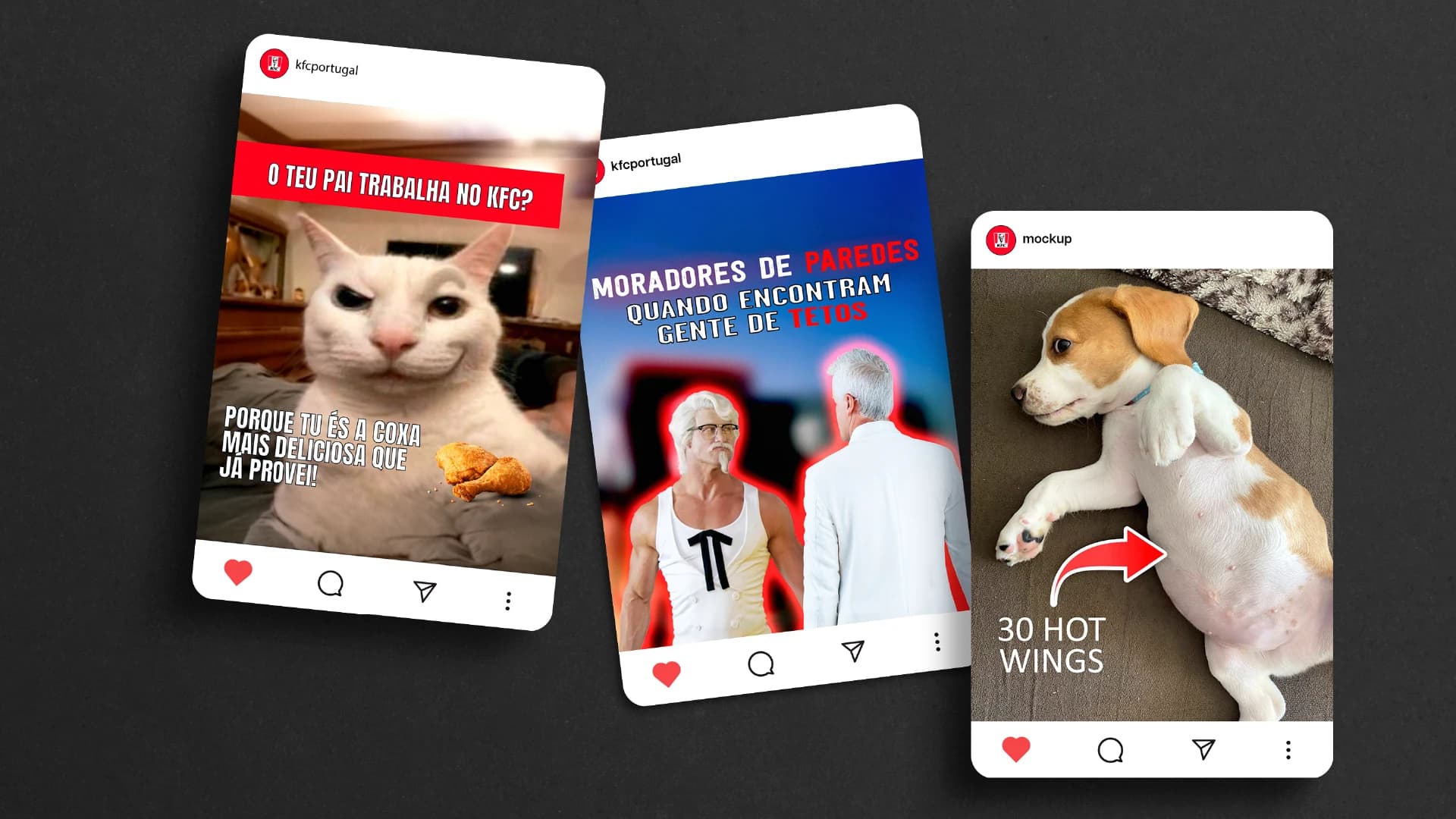 KFC Portugal final project showcase