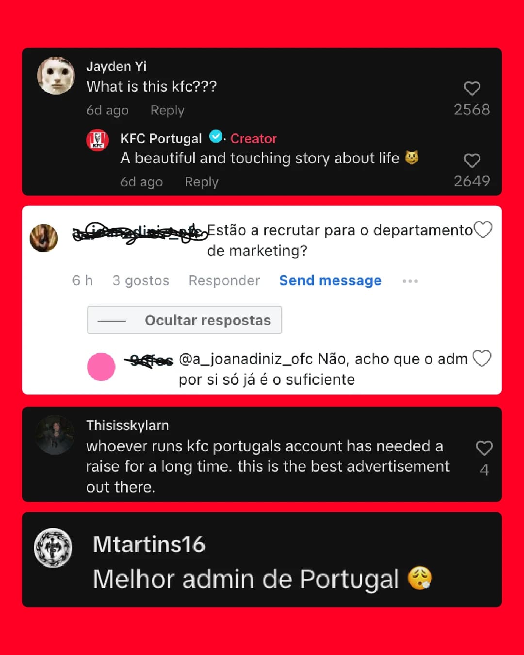 KFC Portugal visual 3
