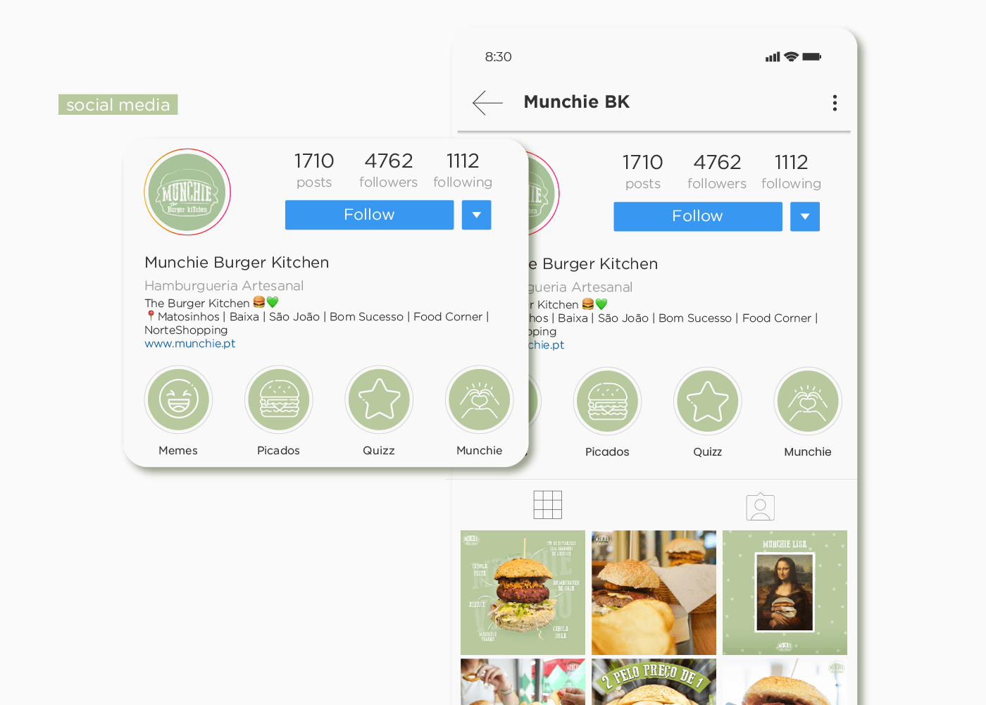 Munchie social media showcase 2